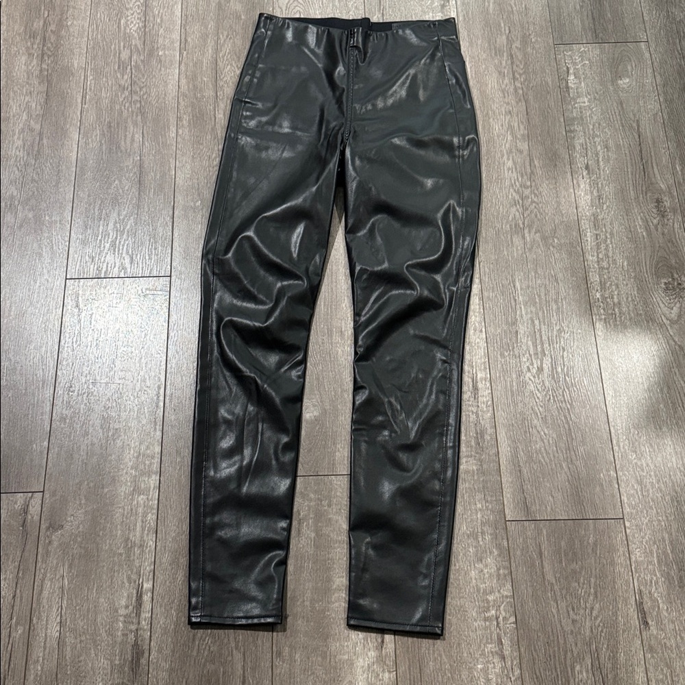 Rag & Bone faux leather leggings size M - Picture 3 of 8